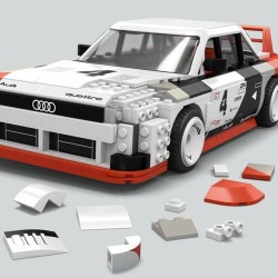 Konstruktionsspiel Mattel Audi 90 Quattro