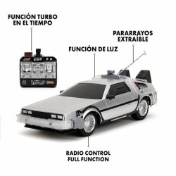 Fahrzeug Fernsteuerung Back to the Future Delorean Silberfarben 1:16