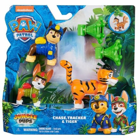 Fahrzeuge-Set The Paw Patrol Jungle Pups - Chase & Tracker