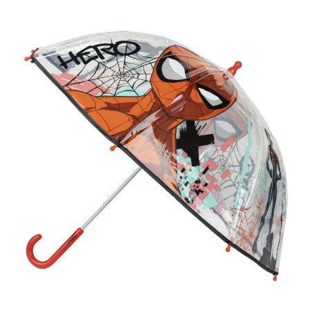 Regenschirm Spider-Man Schwarz PoE 45 cm Für Kinder