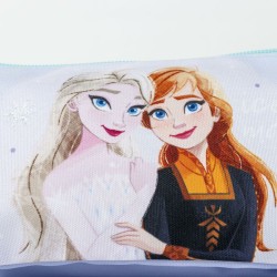 Dreifaches Mehrzweck-Etui Frozen Lila 11,5 x 2 x 22,5 cm