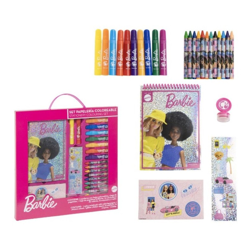 Papierwaren-Set Barbie Rosa