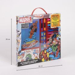 Papierwaren-Set Marvel Blau