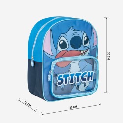 Schulrucksack Stitch Blau 25 x 3 x 12 cm