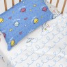 Bettwäsche-Set HappyFriday Le Petit Prince Navire Bunt Babybettchen 2 Stücke