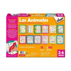 Lernspiel Diset The animals Bleistift Lichter mit ton (ES)