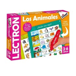 Lernspiel Diset The animals Bleistift Lichter mit ton (ES)