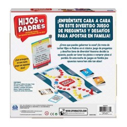 Tischspiel Spin Master Hijos vs Padres 206 Stücke 26,99 x 26,99 x 5,4 cm