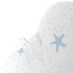 Wiegenschützer HappyFriday Basic Kids Little star Blau 60 x 40 cm