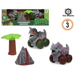 Spielzeugauto Dinosaur Series Grau