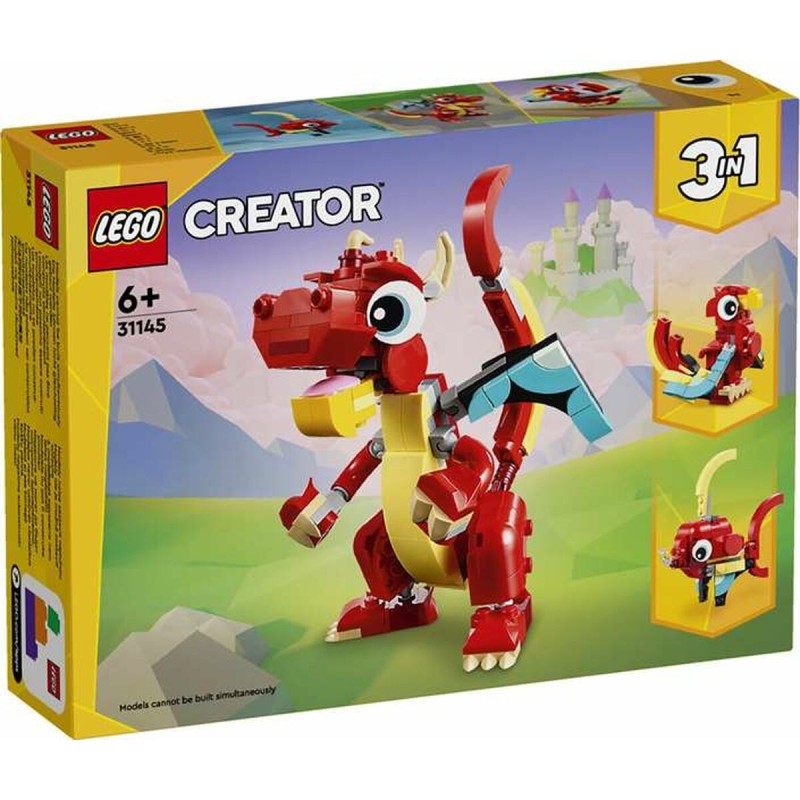 Konstruktionsspiel Lego Creator 31145 Red Dragon 149 Stücke