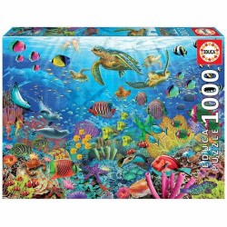 Puzzle Educa Turtles in Paradise 1000 pcs