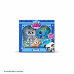 Figurensatz Bandai Littlest Pet Shop 2 Stücke Haustiere